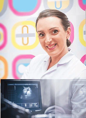 Lana Ezieshvili - TSU First University Radiologist doctor of the clinic.